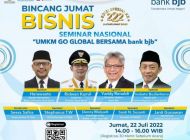 Bank bjb Dorong UMKM Mendunia dengan bincang Jumat Bisnis Spesial