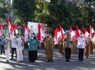 Pemkot Cimahi Bagikan 5000 Bendera ke Seluruh Lembaga & Kelurahan