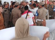 Dugaan Pungli di ULP Asahan, Ratusan Massa Geruduk Kantor Bupati dan Kejaksaan