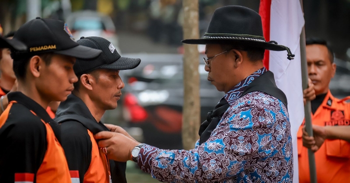 Waspada Bencana Alam, Kota Cimahi Gelar Pelatihan Tim Reaksi Cepat.