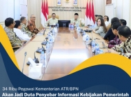 Menteri ATR/BPN Libatkan 34 Ribu Pegawai untuk Sosialisasi Kebijakan Pemerintah