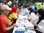 BAZNAS Jabar Gelar Happening Art Sambut Ramadhan dengan Layanan Kesehatan Gratis dan Dukungan UMKM