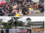 Aktivis Lingkungan Gelar Aksi Tolak Tambang Karst di Karawang