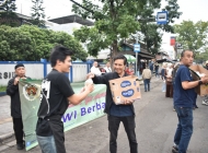 Awali Ramadan 1447 H, Pokja PWI Kota Bandung Bagikan 300 Paket Takjil di Depan Stadion Sidolig